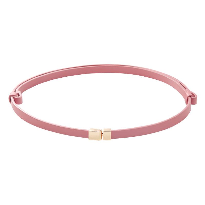 Chic Thin Leather Belt GOELIA