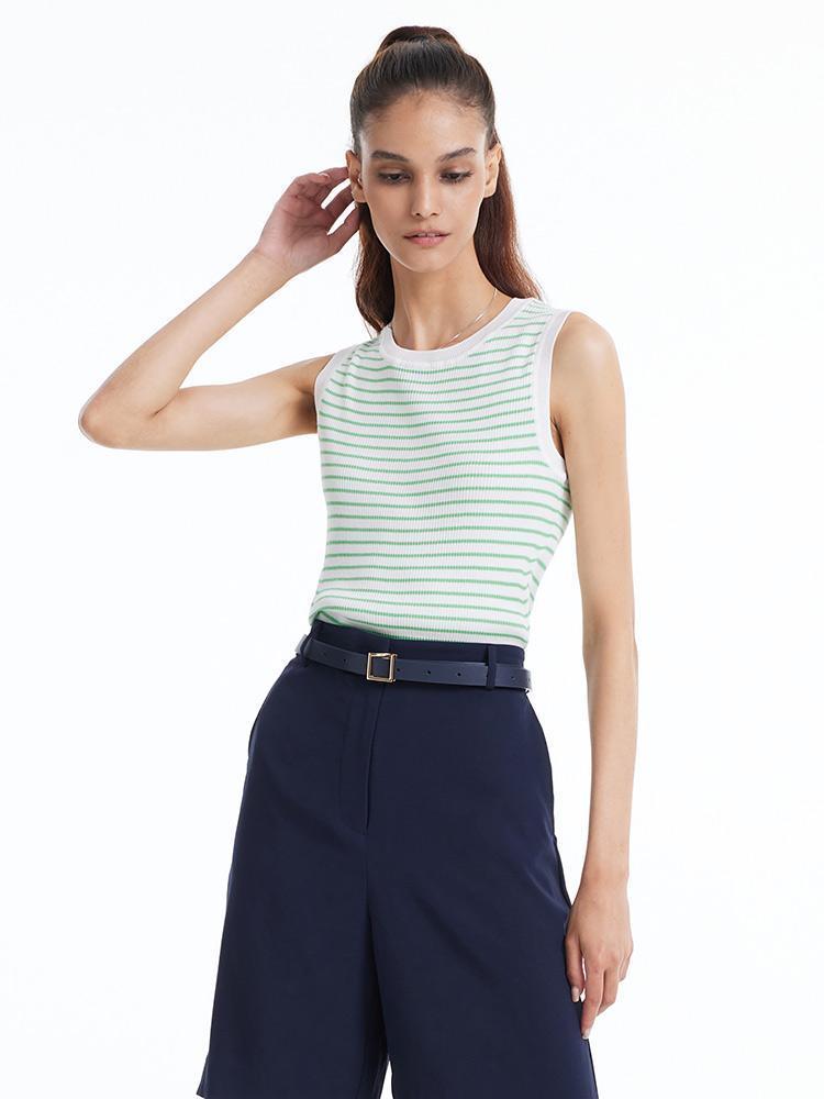 Slim Stripe Tank Top GOELIA