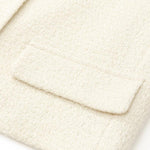 Wool Blend Small Fragrant Standing Collar Jacket GOELIA