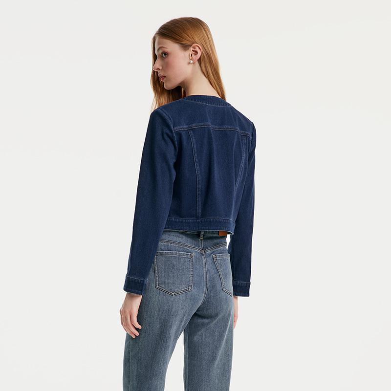 Knitted Jean Jacket GOELIA