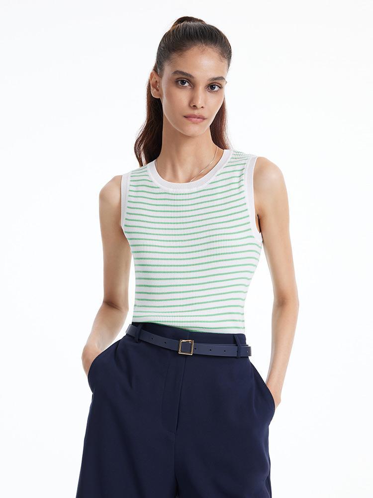 Slim Stripe Tank Top GOELIA