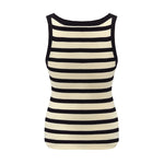 Striped Knitted Women Tank Top GOELIA