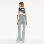 Striped Knitted Women Tank Top GOELIA
