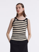 Striped Knitted Women Tank Top GOELIA