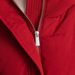 Hooded Long Goose Down Jacket GOELIA