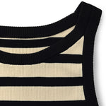 Striped Knitted Women Tank Top GOELIA
