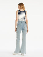 Striped Knitted Women Tank Top GOELIA
