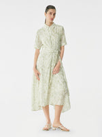 16 Momme Printed Silk Dress GOELIA