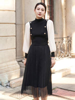 Woven Patchwork Suit GOELIA