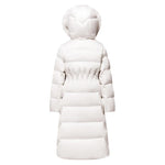 Gathered Waist Goose Down Coats GOELIA