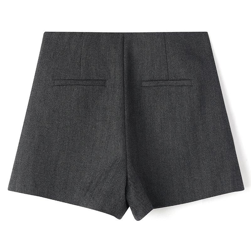 A-Shape Wool Shorts GOELIA