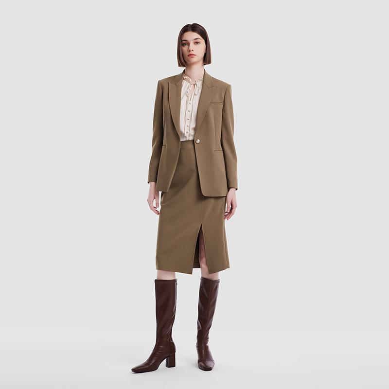 Double Worsted Wool Blazer