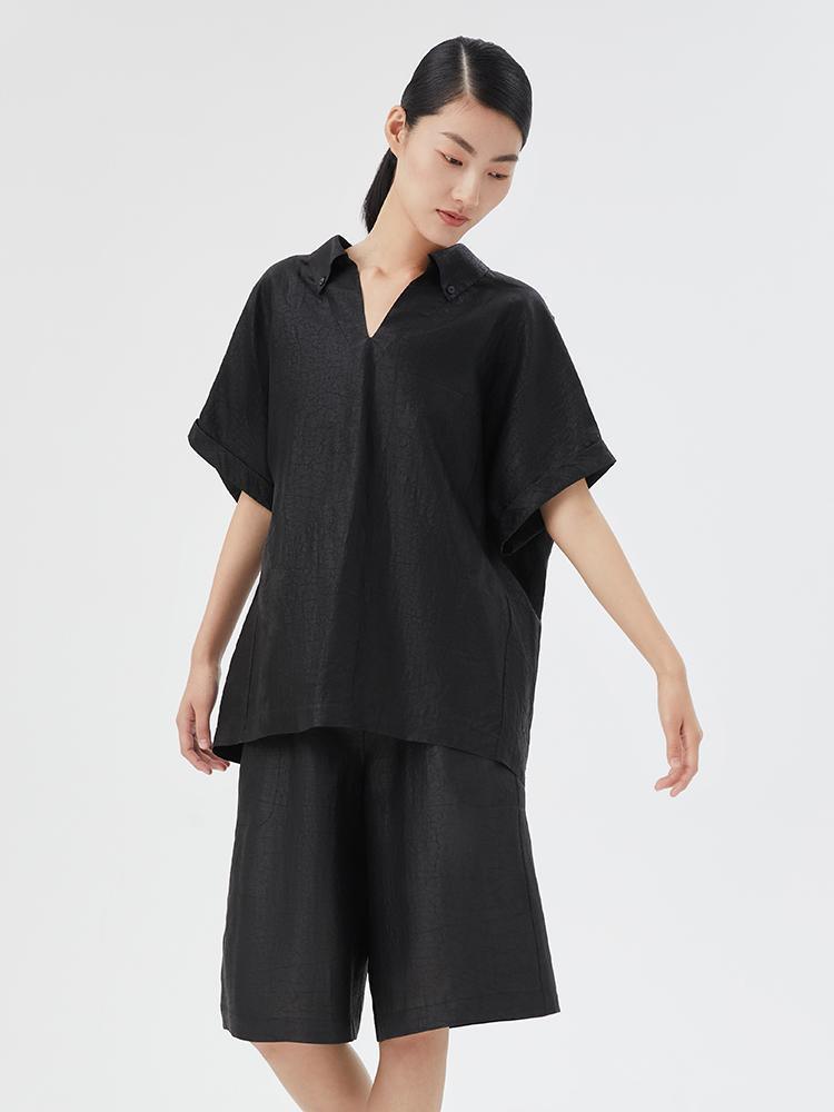 18 Momme Xiangyun Silk Shirt GOELIA