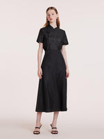 Autumn New Fragrant Cloud Yarn Half Skirt123 GOELIA