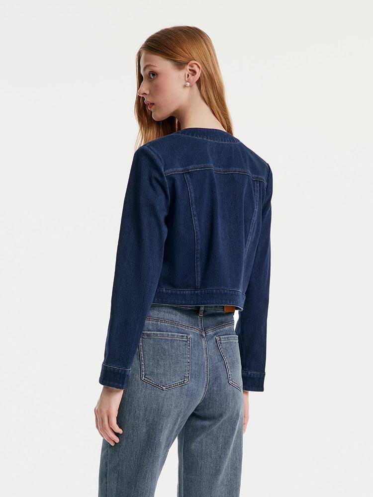 Knitted Jean Jacket GOELIA