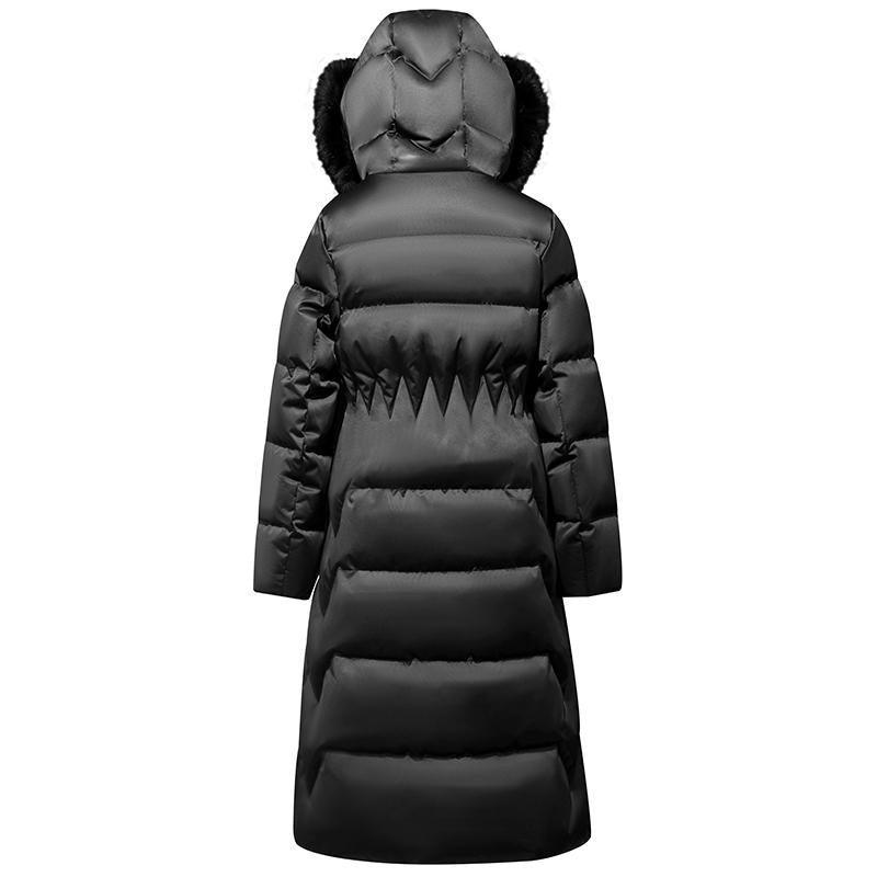 Gathered Waist Goose Down Coats GOELIA