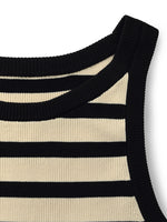 Striped Knitted Women Tank Top GOELIA