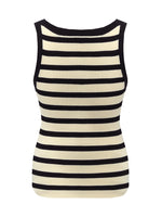 Striped Knitted Women Tank Top GOELIA