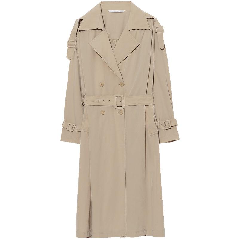 Stretchy Light Trench Coat GOELIA