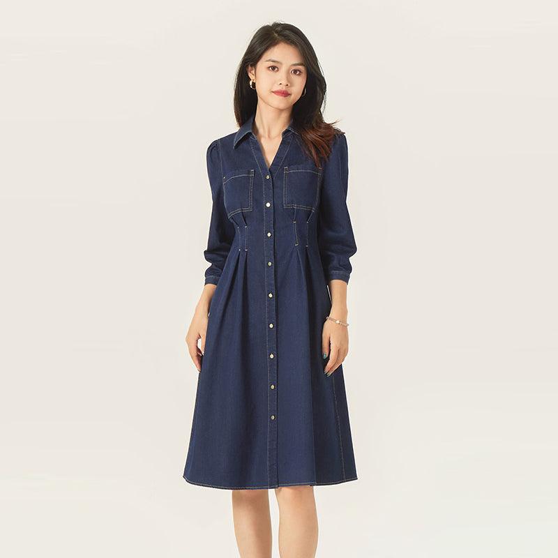 slinky jeans dress GOELIA