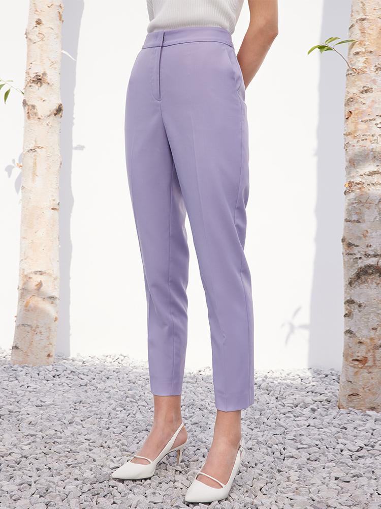 Worsted Wool Tapered Pants GOELIA