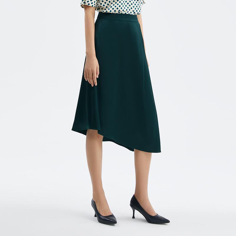 Triacetate Asymmetrical Skirt GOELIA