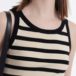 Striped Knitted Women Tank Top GOELIA