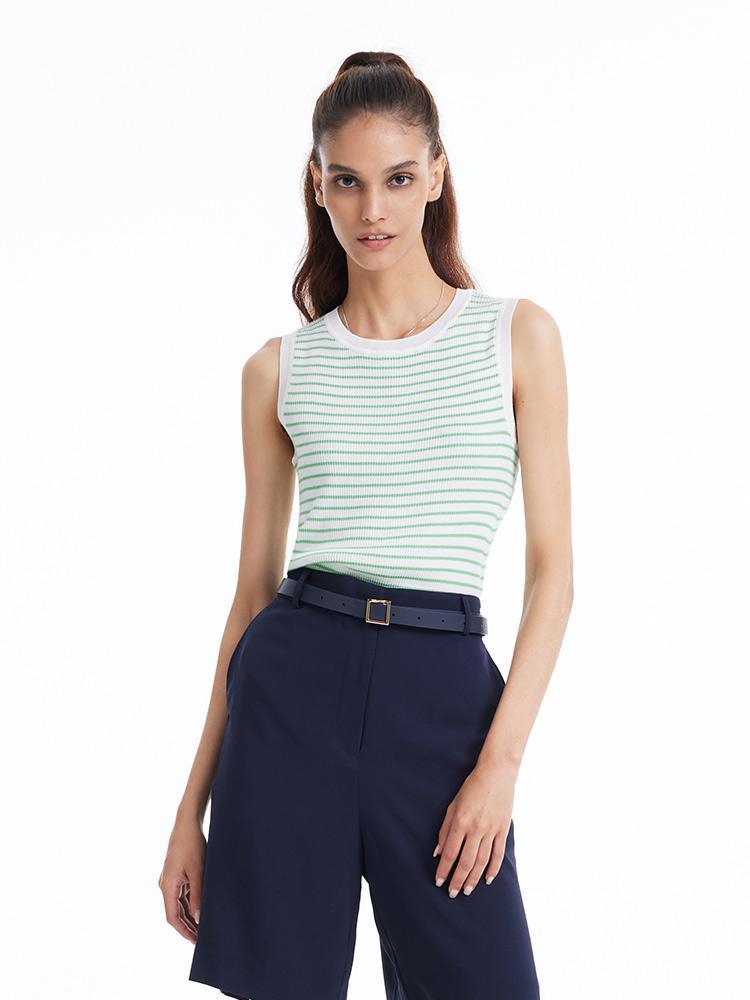 Slim Stripe Tank Top GOELIA