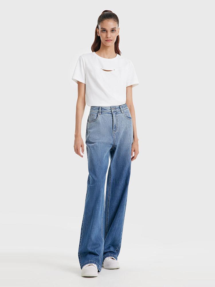 Gradient Acetate Jeans GOELIA