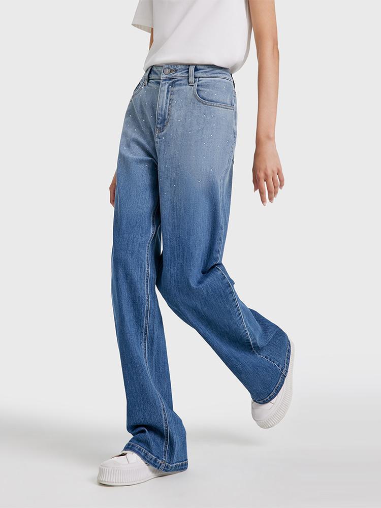 Gradient Acetate Jeans GOELIA