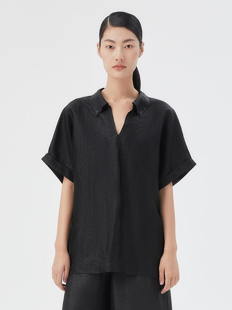 18 Momme Xiangyun Silk Shirt GOELIA