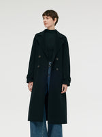 100% Wool Longline Unisex Overcoat GOELIA