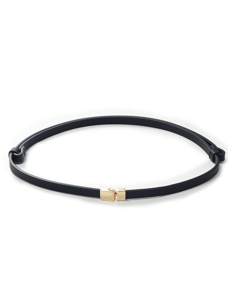 Chic Thin Leather Belt GOELIA