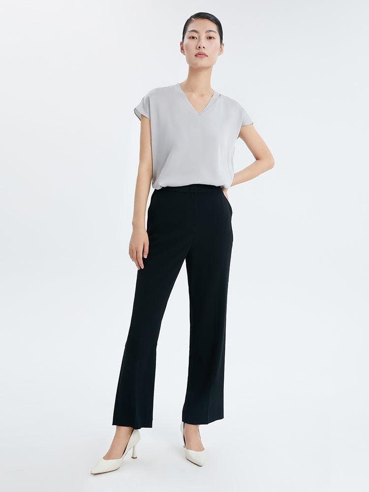 Triacetate Straight Pants GOELIA