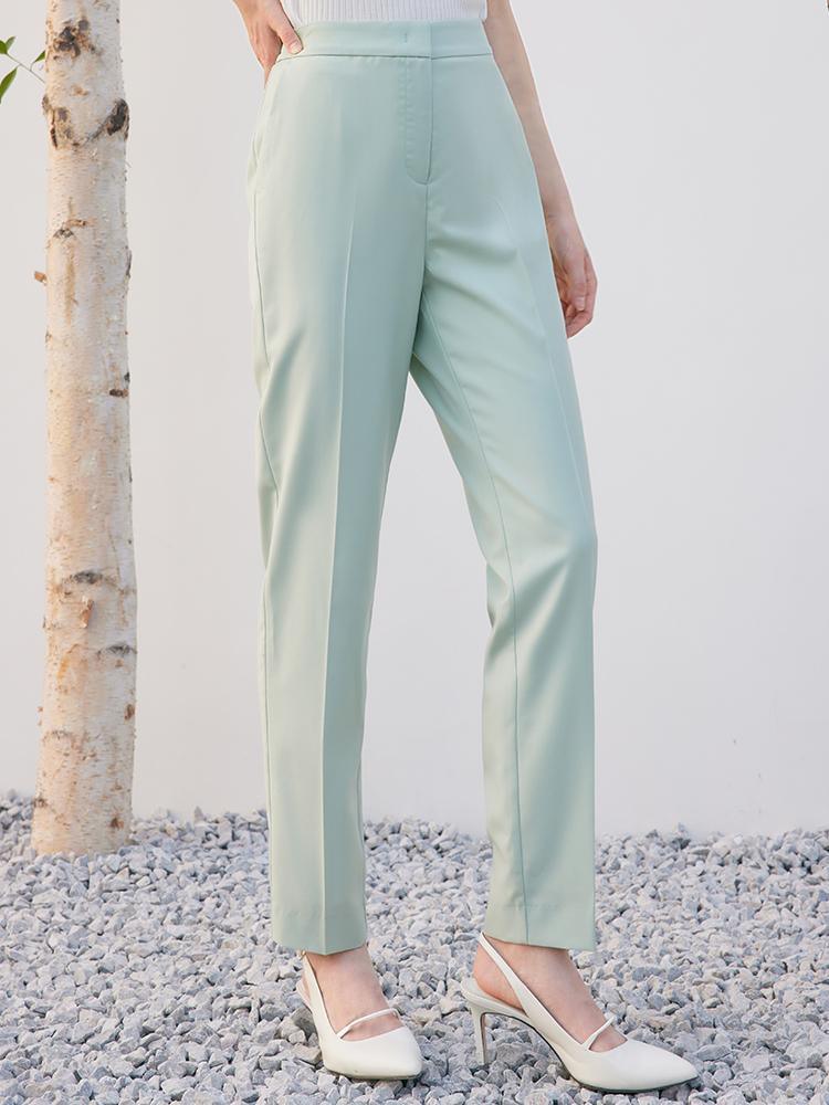 Worsted Wool Tapered Pants GOELIA