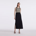 Striped Knitted Women Tank Top GOELIA