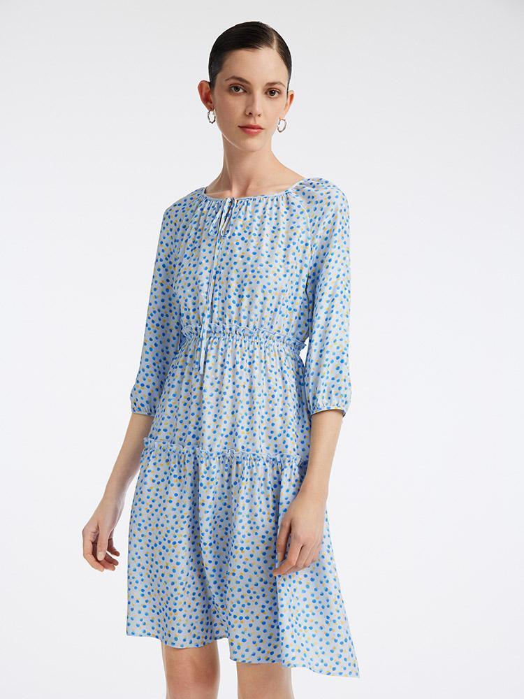 16.5 Momme Silk Midi Dress GOELIA