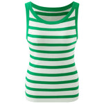 Striped Knitted Women Tank Top GOELIA