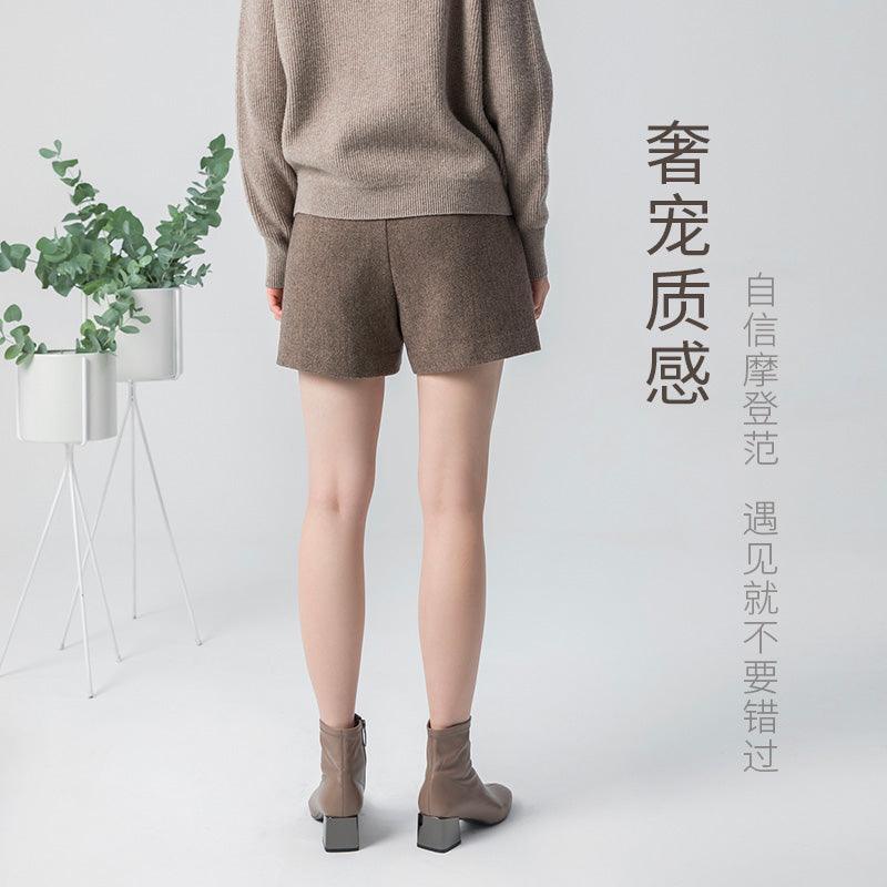 A-Shape Wool Shorts GOELIA