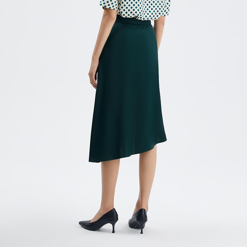 Triacetate Asymmetrical Skirt GOELIA