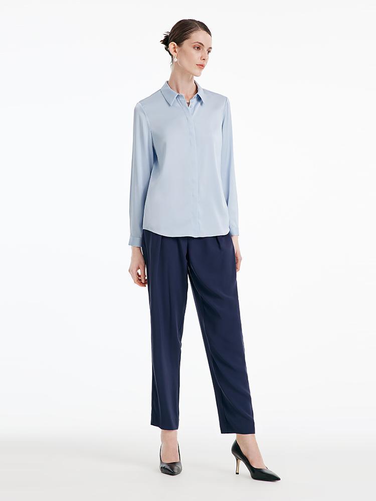 22 Momme Pure Silk Shirt GOELIA