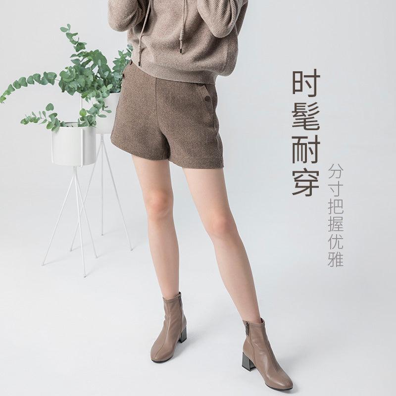 A-Shape Wool Shorts GOELIA