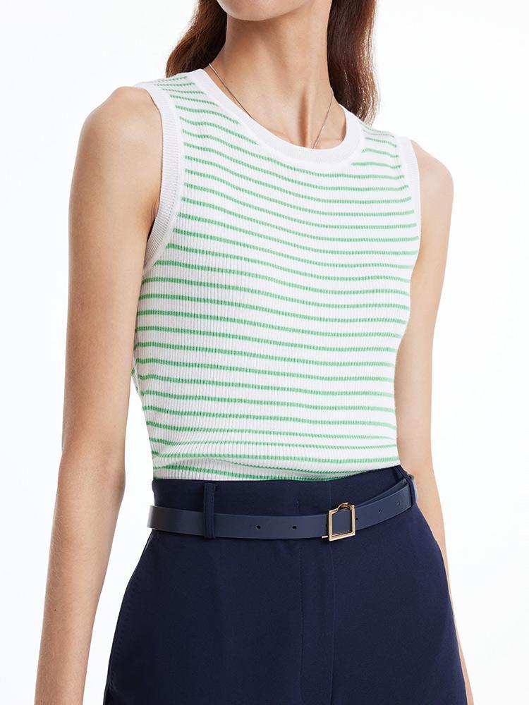 Slim Stripe Tank Top GOELIA