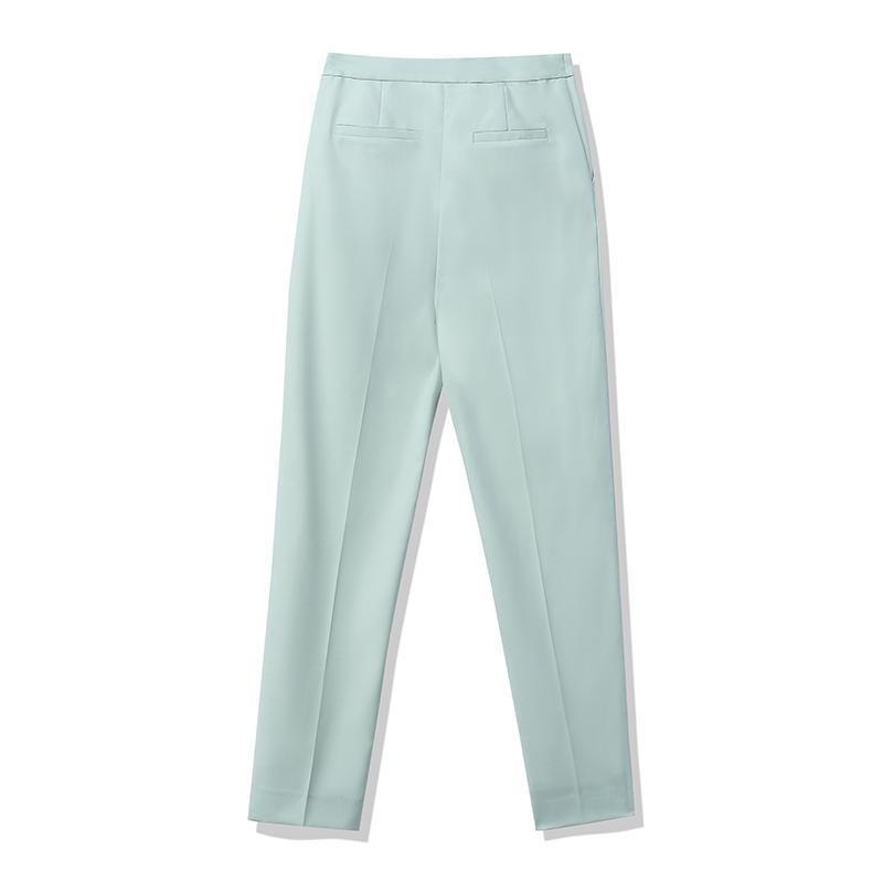 Worsted Wool Tapered Pants GOELIA