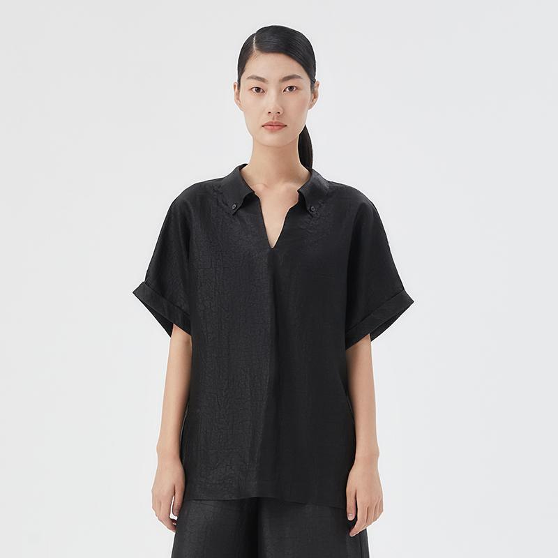 18 Momme Xiangyun Silk Shirt GOELIA