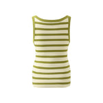 Striped Knitted Women Tank Top GOELIA