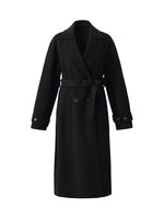 100% Wool Longline Unisex Overcoat GOELIA