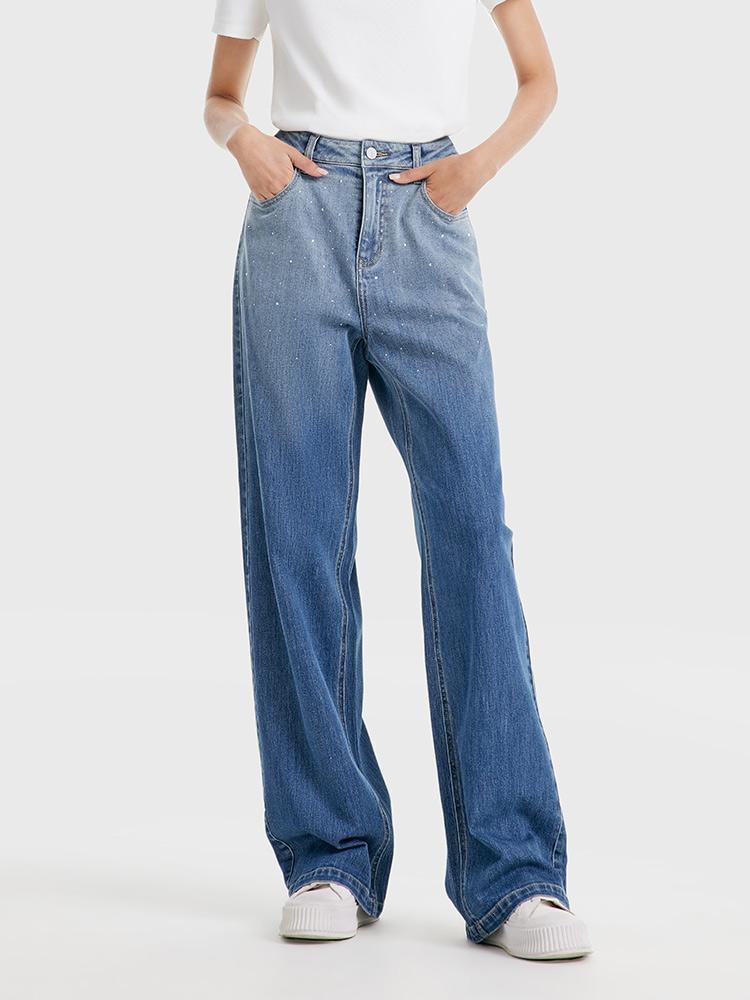 Gradient Acetate Jeans GOELIA