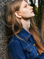 Denim Dress With Belt GOELIA