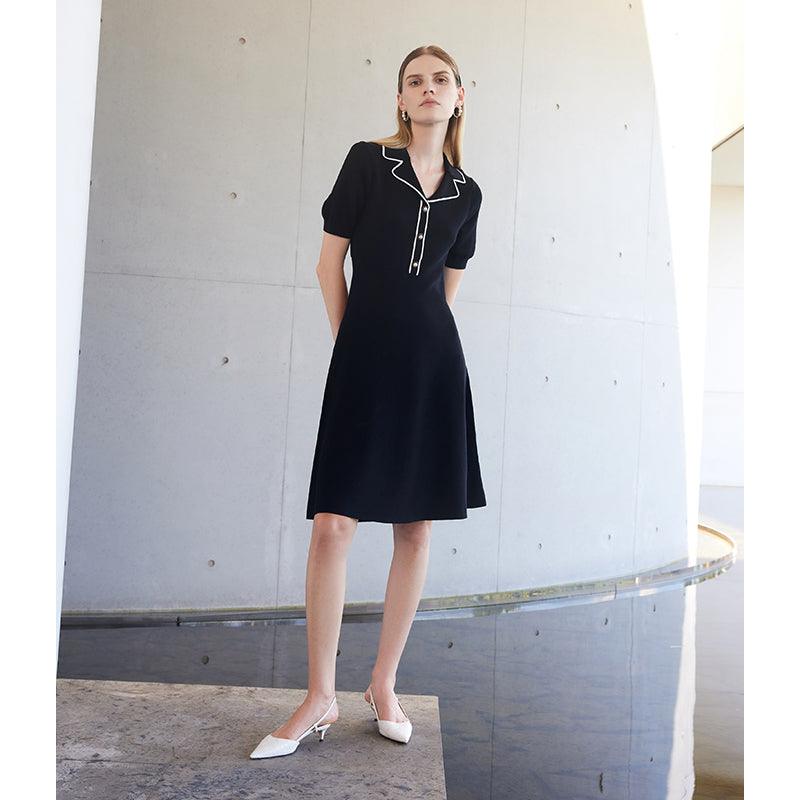 Tencel Mulberry Silk Gathered Waist Dress